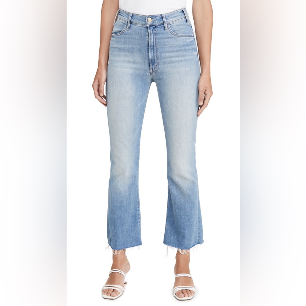 MOTHER denim: The Hustler Ankle Fray size 26